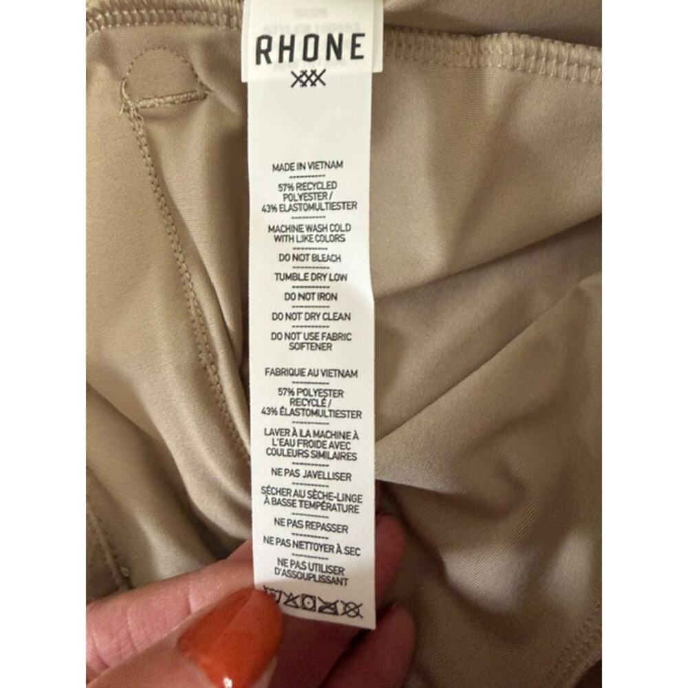 Rhone NWT Commuter Short 7" Size 38 Men's Khaki - Picture 9 of 10